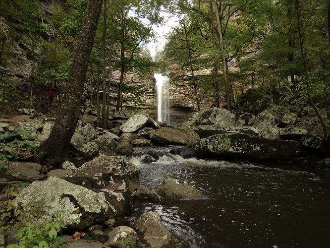 Waterfall in Petit Jean State Park